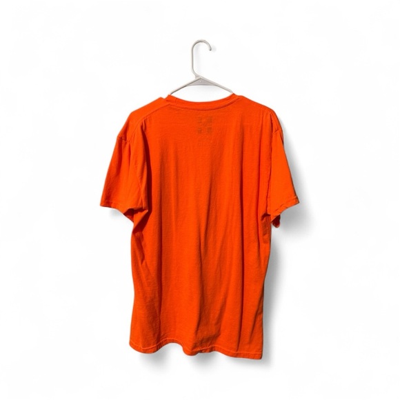 Hustle Bailey Apparel Orange Blessed Graphic Tee Our Lady of Guadalupe - Picture 5 of 5